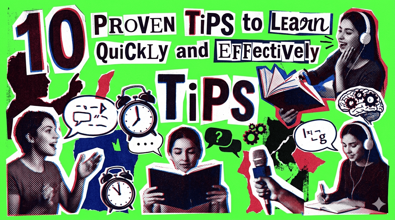 10 Proven Tips to Learn English Quickly and Effectively cover image