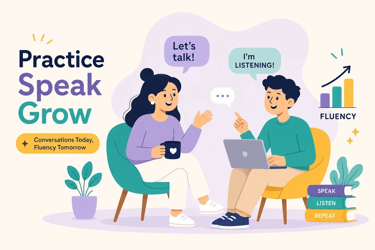 English Conversation Practice: Why It's the Key to Fluency cover image
